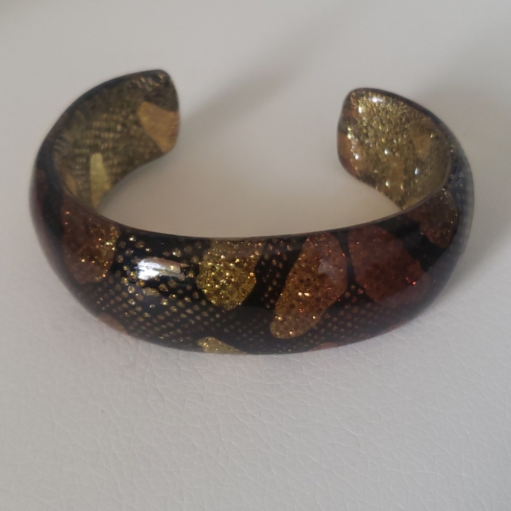 Murano Venetian Glass Cuff Bracelet